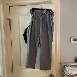 Sienna Sky Monochrome Checkered Fabric